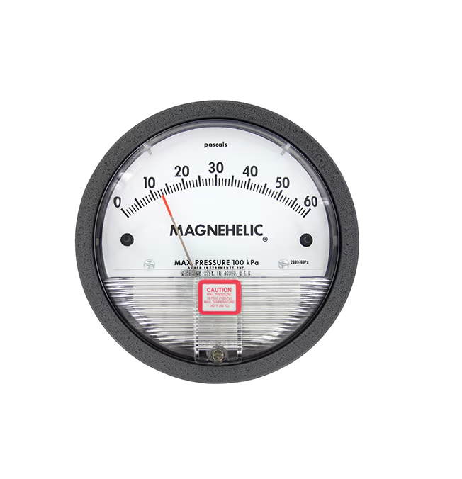 Đồng hồ đo chênh lệch áp suất Dwyer 2000-60PA (1/8" NPT Female; 0 ~ 60 Pa; +/-4%)